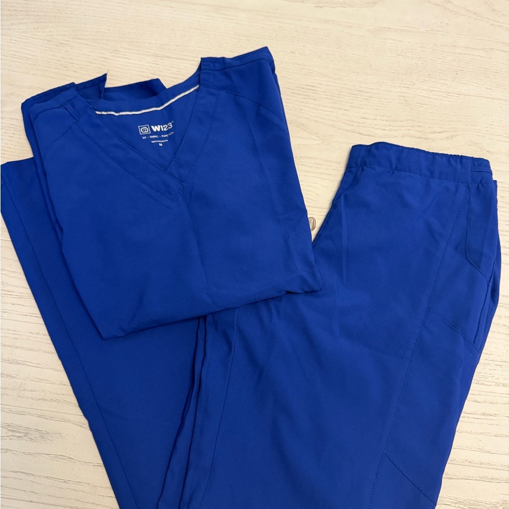 Blue Scrub Set